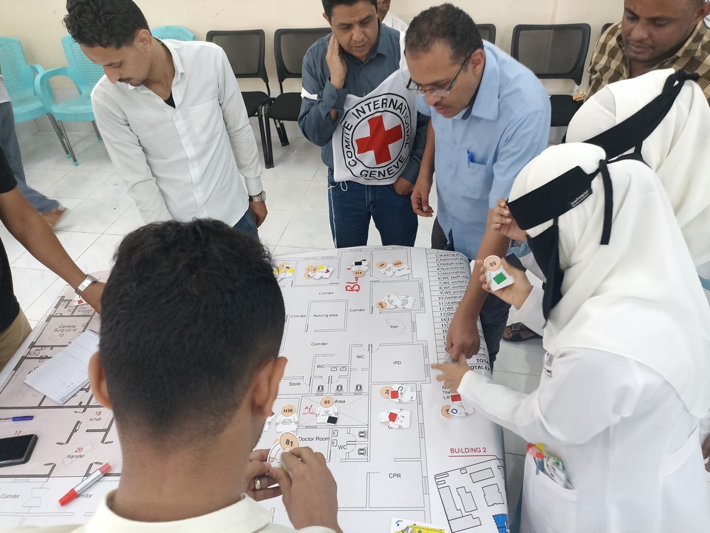 Mass Casualty Incident Training in Yemen.